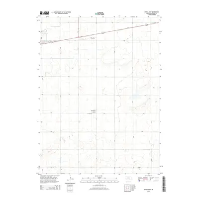 2014 Map of Axtell East, 2014 Print