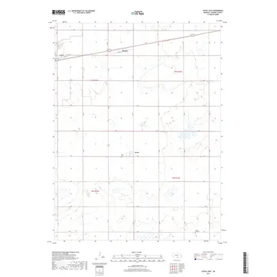 2017 Map of Axtell East, 2017 Print