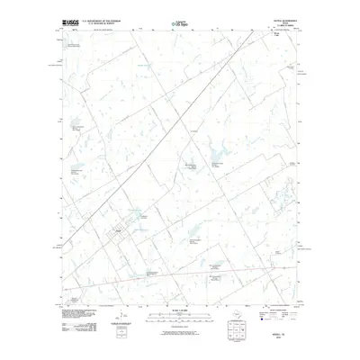 2010 Map of Axtell, 2010 Print