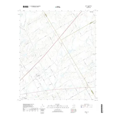 2019 Map of Axtell, 2019 Print
