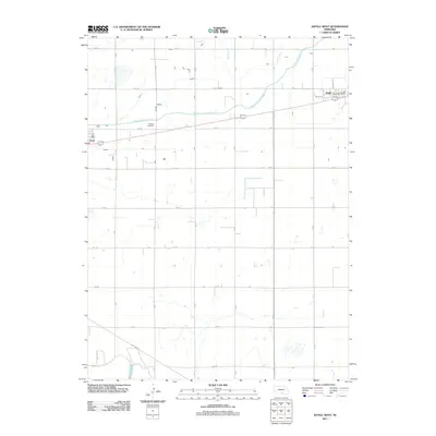 2011 Map of Axtell West, 2011 Print