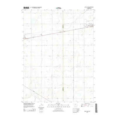 2014 Map of Axtell West, 2014 Print