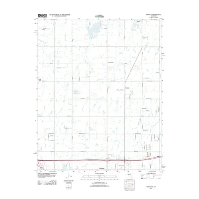 2012 Map of Aydelotte, 2012 Print