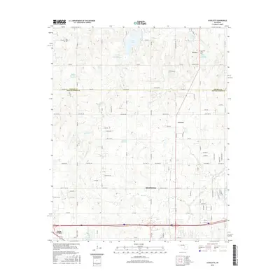 2016 Map of Aydelotte, 2016 Print