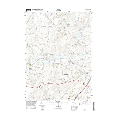 2015 Map of Ayer, 2015 Print