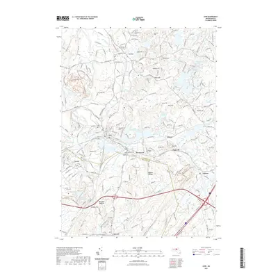 2021 Map of Ayer, 2021 Print