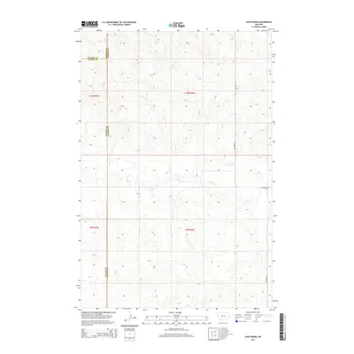 2014 Map of Ayer Spring, 2014 Print