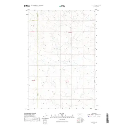 2020 Map of Ayer Spring, 2020 Print