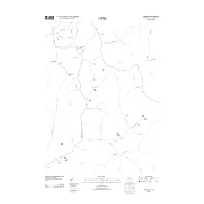 2013 Map of Ayers Hill, 2013 Print