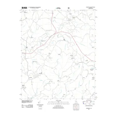 2011 Map of Ayersville, 2011 Print