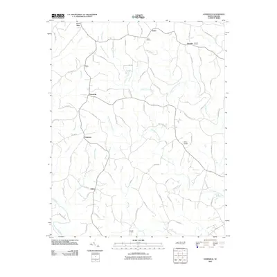 2010 Map of Ayersville, 2010 Print