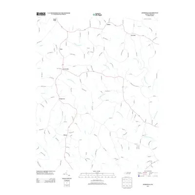 2013 Map of Ayersville, 2013 Print