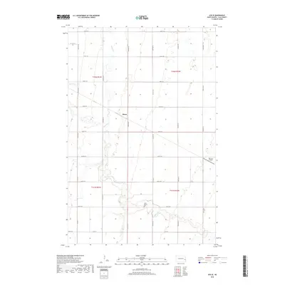 2018 Map of Ayr SE, 2018 Print