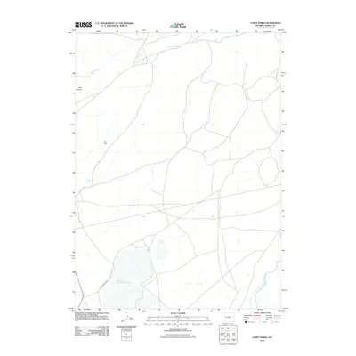 2012 Map of Ayres Spring, 2012 Print
