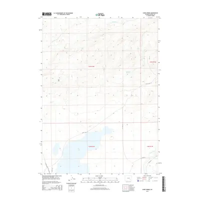 2015 Map of Ayres Spring, 2015 Print
