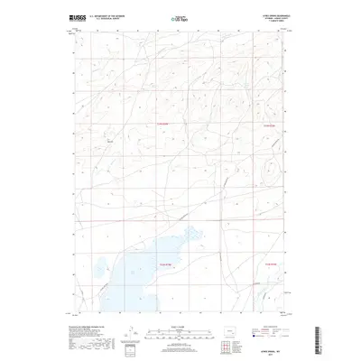 2017 Map of Ayres Spring, 2017 Print