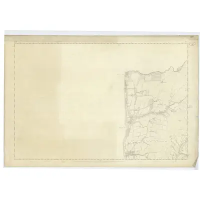 1855 Map of Ayrshire, Sheet I, 1857 Print