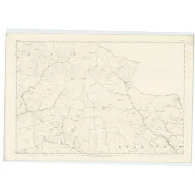 1855 Map of Ayrshire, Sheet IV, 1857 Print