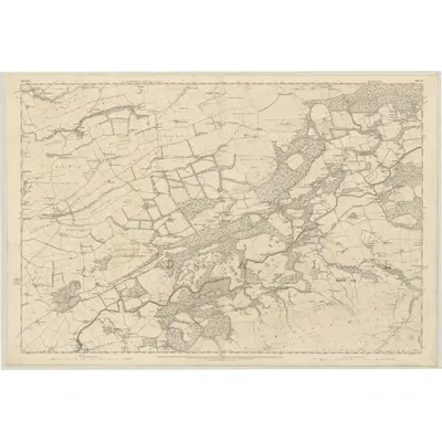1856 Map of Ayrshire, Sheet L, 1859 Print