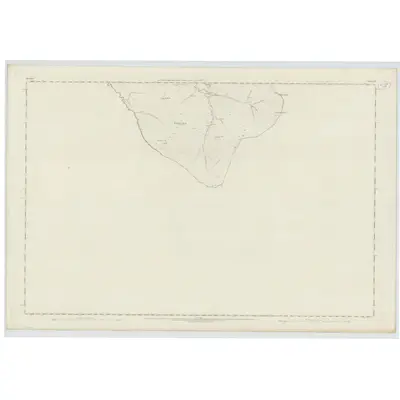 1857 Map of Ayrshire, Sheet LIV, 1860 Print