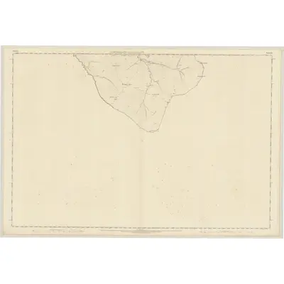 1857 Map of Ayrshire, Sheet LIV, 1860 Print