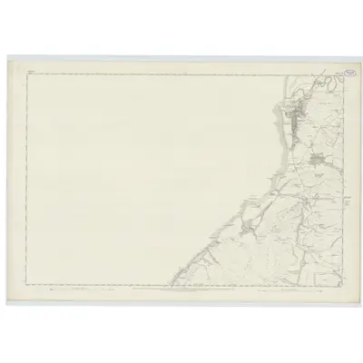 1856 Map of Ayrshire, Sheet LV, 1858 Print