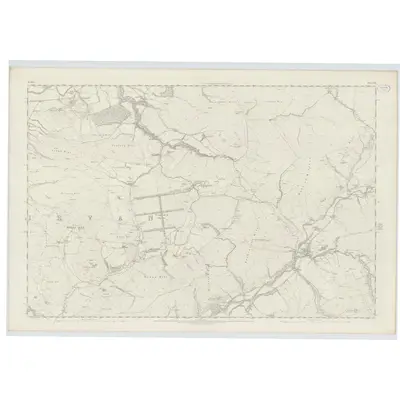 1856 Map of Ayrshire, Sheet LVI, 1858 Print