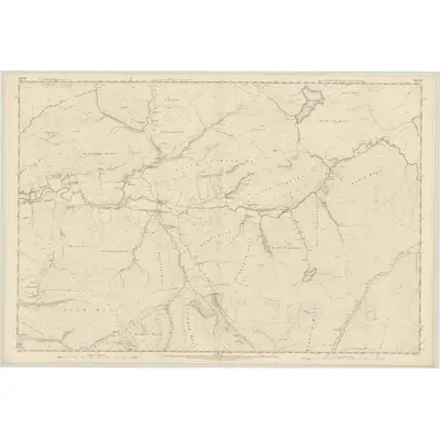 1856 Map of Ayrshire, Sheet LVII, 1858 Print