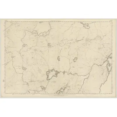 1856 Map of Ayrshire, Sheet LVIII, 1858 Print