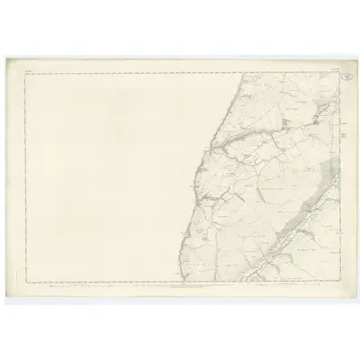1855 Map of Ayrshire, Sheet LXIX, 1857 Print
