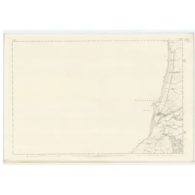 1855 Map of Ayrshire, Sheet LXV, 1857 Print