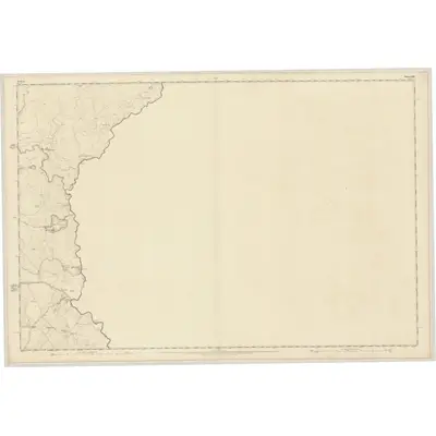 1855 Map of Ayrshire, Sheet LXVIII, 1857 Print