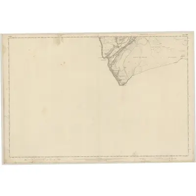 1856 Map of Ayrshire, Sheet LXXIII, 1857 Print