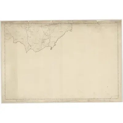 1856 Map of Ayrshire, Sheet LXXIV, 1857 Print