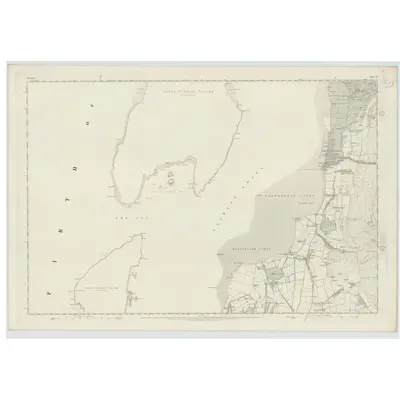 1855 Map of Ayrshire, Sheet VI, 1857 Print