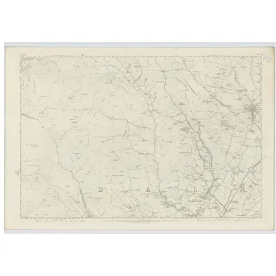 1856 Map of Ayrshire, Sheet VII, 1858 Print
