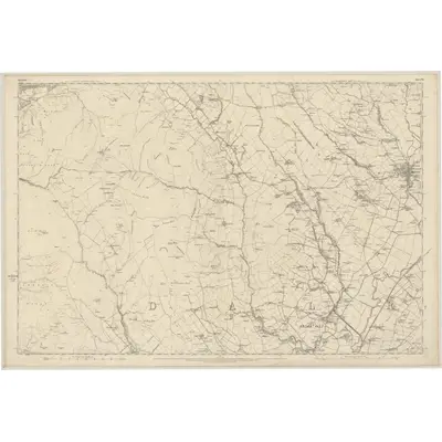 1856 Map of Ayrshire, Sheet VII, 1858 Print