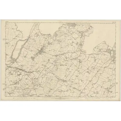1856 Map of Ayrshire, Sheet VIII, 1858 Print