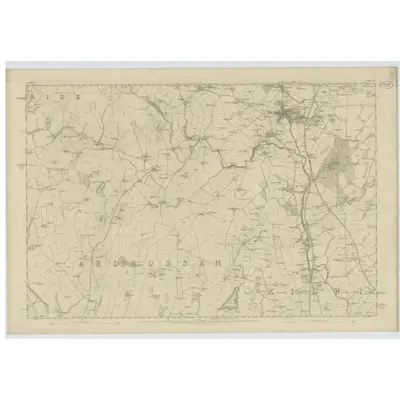 1856 Map of Ayrshire, Sheet XI, 1858 Print
