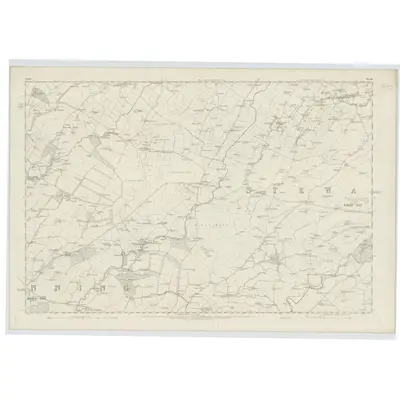 1856 Map of Ayrshire, Sheet XII, 1858 Print