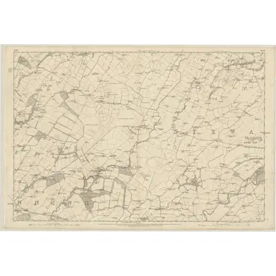 1856 Map of Ayrshire, Sheet XII, 1858 Print
