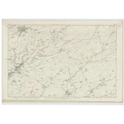 1856 Map of Ayrshire, Sheet XIII, 1858 Print