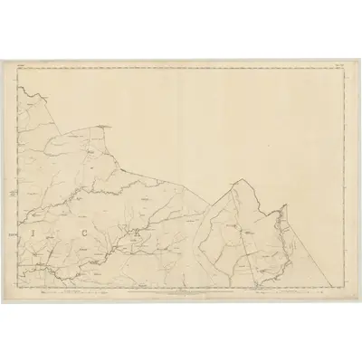 1856 Map of Ayrshire, Sheet XIV, 1858 Print