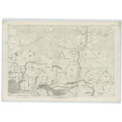1857 Map of Ayrshire, Sheet XIX, 1860 Print