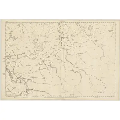 1857 Map of Ayrshire, Sheet XL, 1859 Print