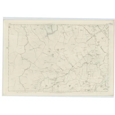 1857 Map of Ayrshire, Sheet XLI, 1860 Print