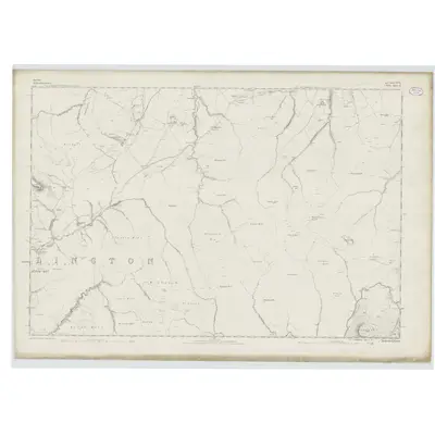 1850 Map of Ayrshire, Sheet XLVII, 1853 Print