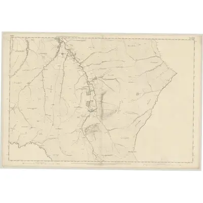 1857 Map of Ayrshire, Sheet XLVIII, 1860 Print
