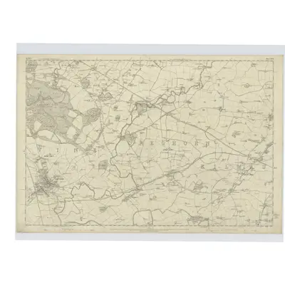 1856 Map of Ayrshire, Sheet XVII, 1860 Print