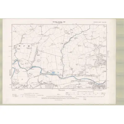 1895 Map of Ayrshire Sheet XVIII.SE, 1897 Print